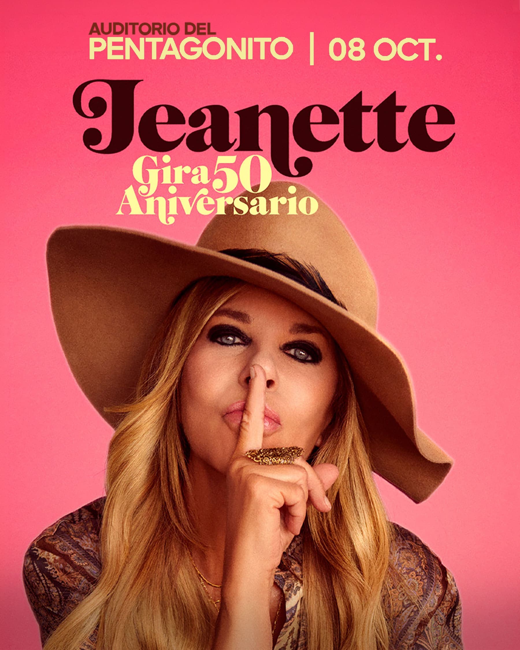 Jeanette - Tour 50 Años — Concierto — AUDITORIO DEL PENTAGONITO