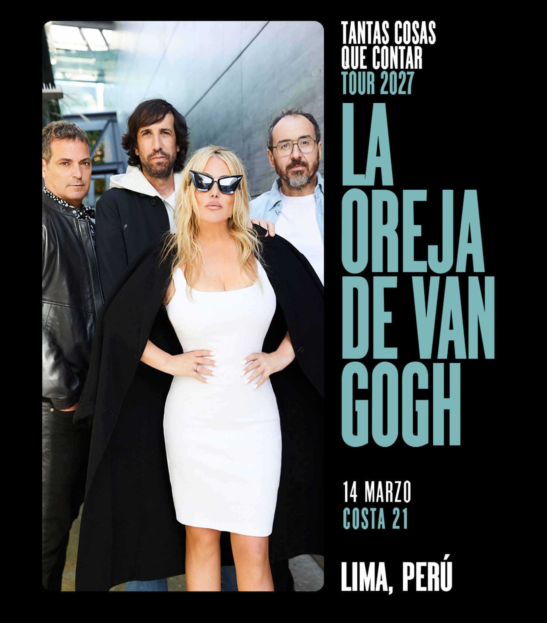 La Oreja de Van Gogh en Lima — Concierto — Multiespacio Costa 21