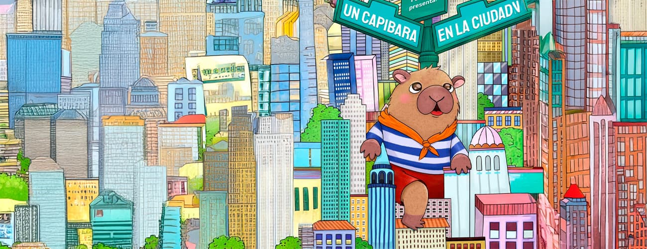 UN CAPIBARA EN LA CIUDAD