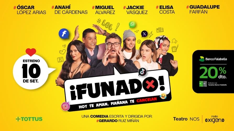 ¡FUNADO! – Comedia Teatral — Teatro — NEW_TEATRO_NOS