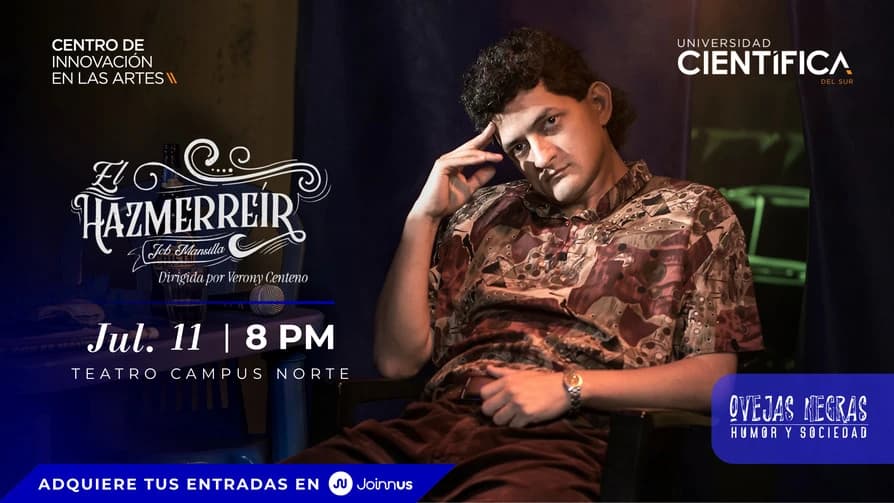 "El Hazmereír" de Job Mansilla en el CEIA Científica — Teatro — CC Universidad del SUR