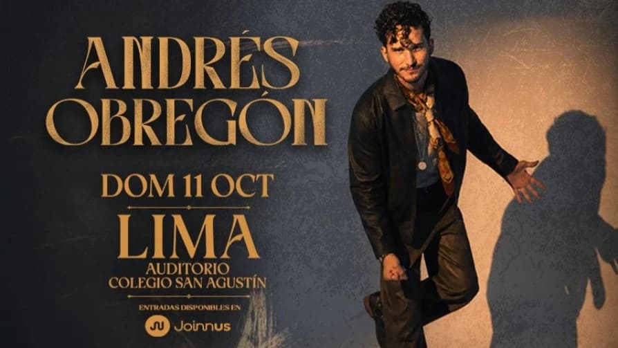 Andrés Obregón en Lima 2026 — Concierto — Colegio San Agustín