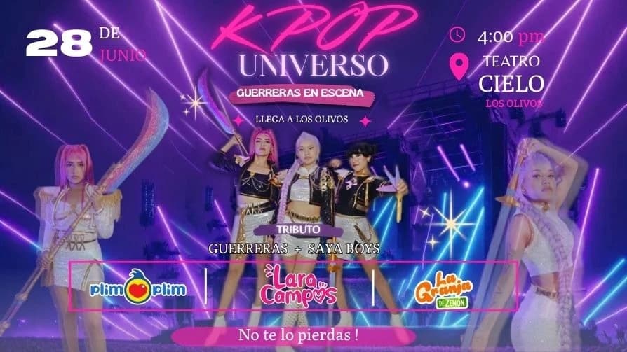 K-Pop Universo Guerreras en Escena — Infantil
