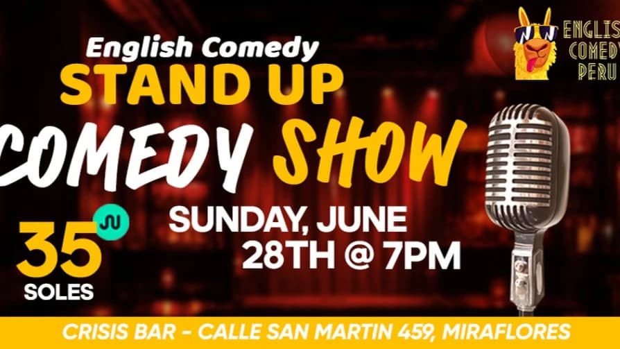 English Stand Up Comedy Show — Teatro