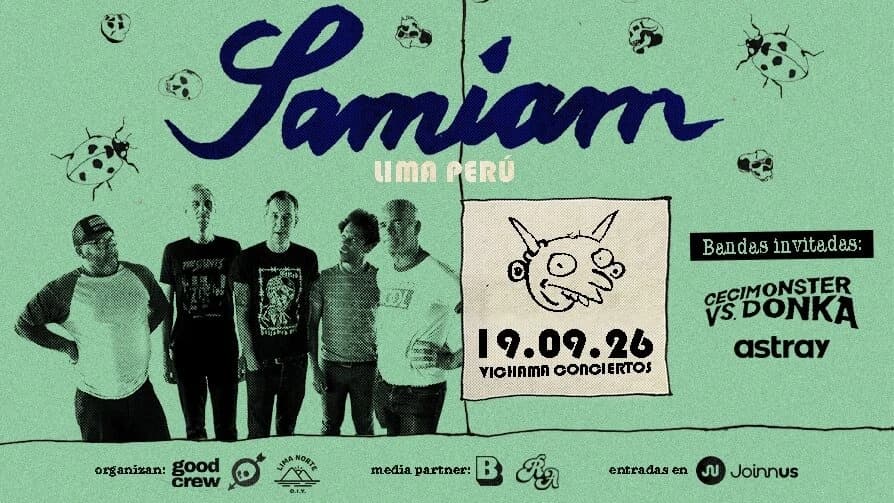 Samiam en Lima — Concierto