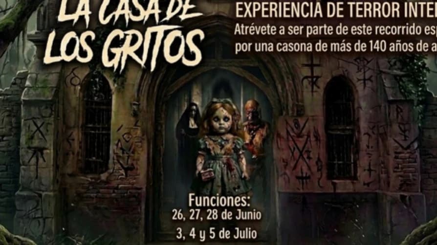 ¡La Casa de los Gritos! – Experiencia de Terror Interactivo — Exposición