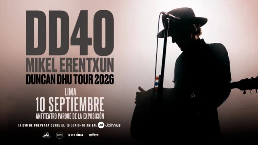 Duncan Dhu Tour 2025 - 2026 — Concierto — Exposición Duncan Dhu Junio 2026