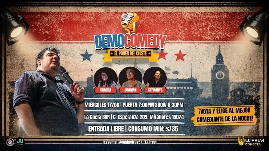 Democomedy: el Poder del Chiste | Stand-up Comedy — Teatro