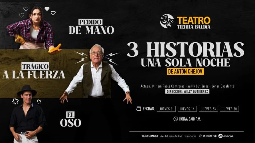 Tres Historias y Una Noche — Teatro