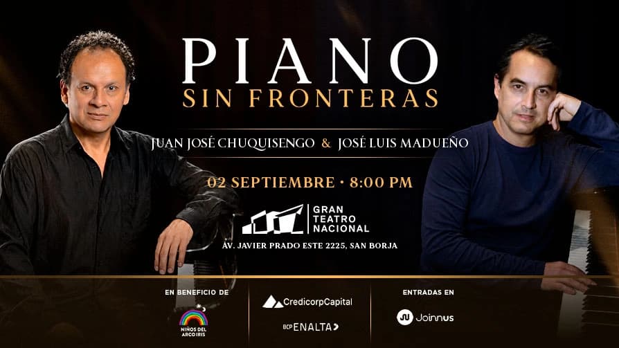 Piano Sin Fronteras – José Luis Madueño y Juan José Chuquisengo — Concierto — GTN_2025