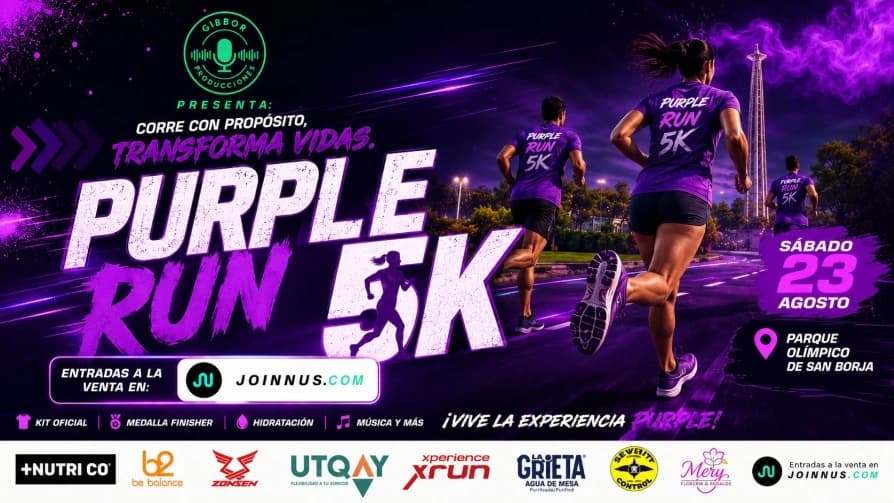 Purple Run 5K — Deporte