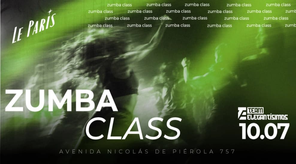 Clase de Zumba - Viernes 10.07 — Taller