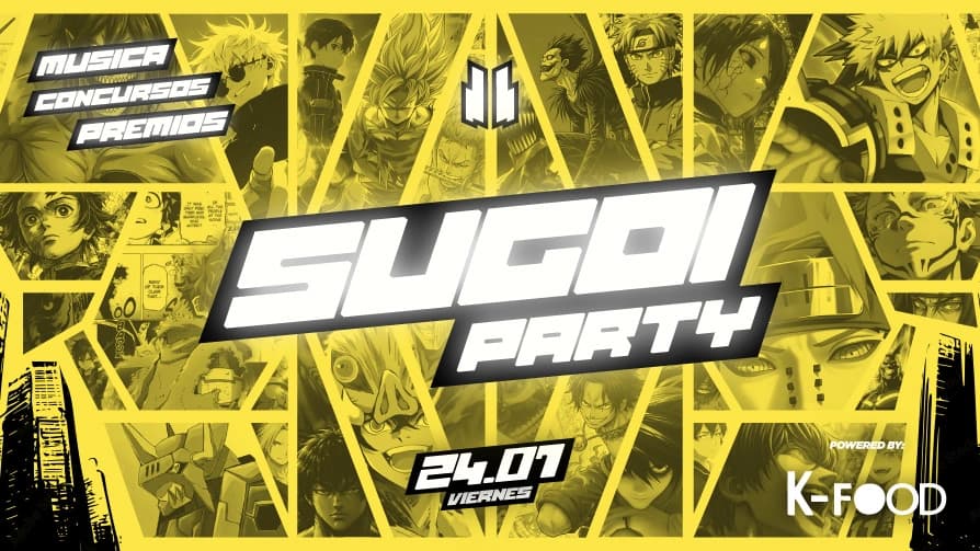 Sugoi Party - Viernes 24.07 - Le Paris — Otro