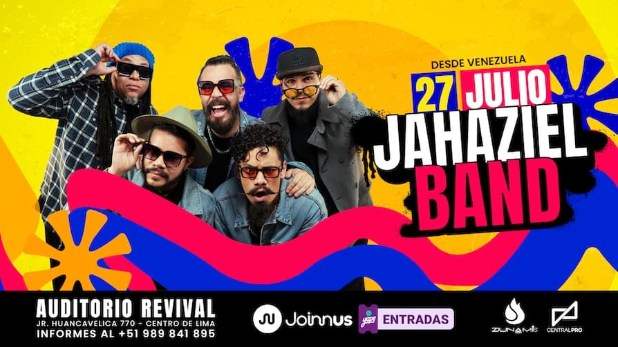 Jahaziel Band en Lima — Concierto