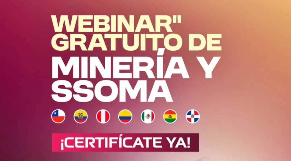 Webinar de Minería y SSOMA - 20 de Julio — Conferencia
