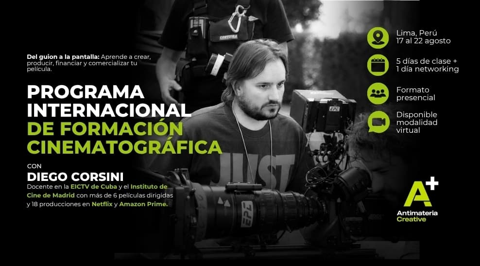 Programa de Formación Cinematográfica con Diego Corsini — Taller
