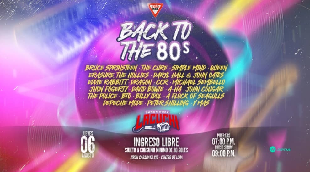 De Regreso a los 80's — Concierto