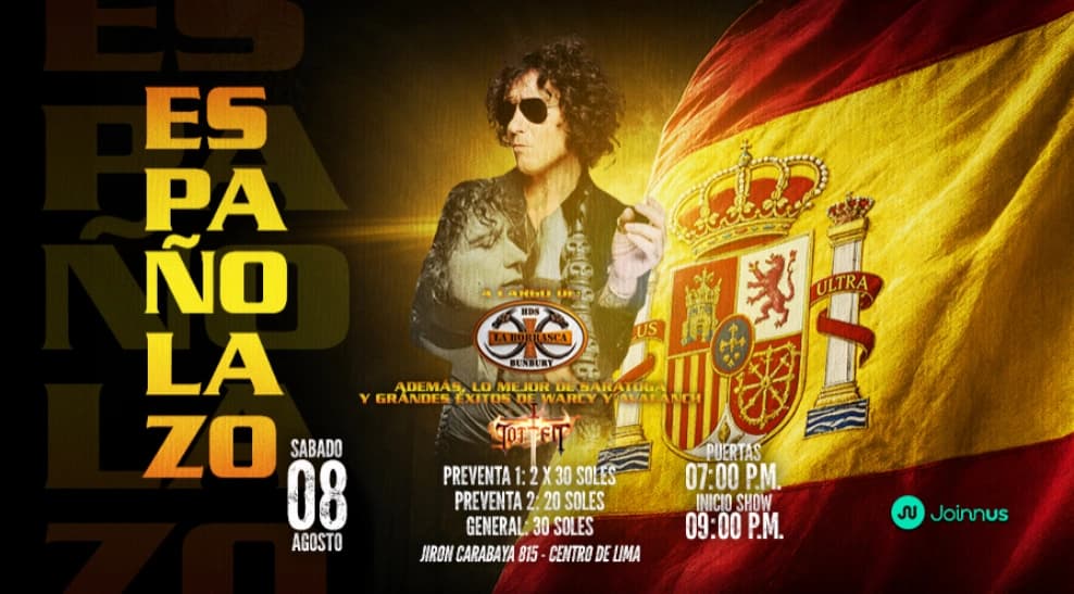 Españolazo en Honor a Enrique Bunbury — Concierto