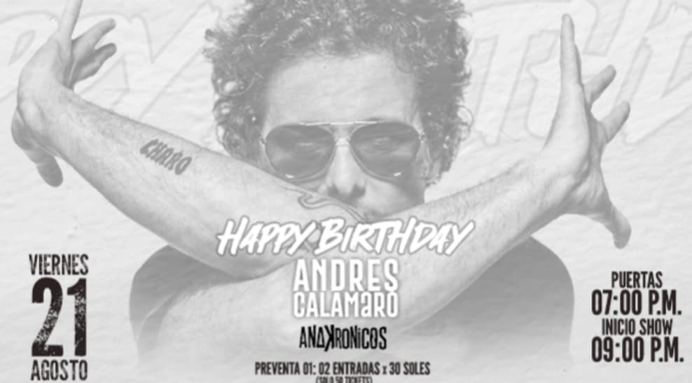 H. B. Calamaro — Concierto