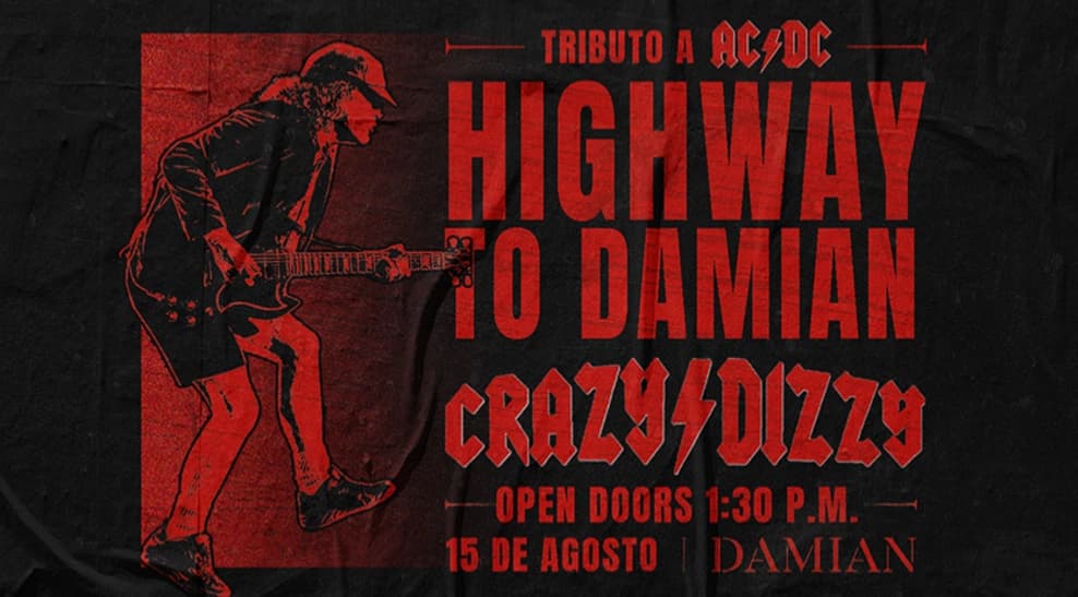 Highway To Damián: Tributo a AC/DC — Concierto