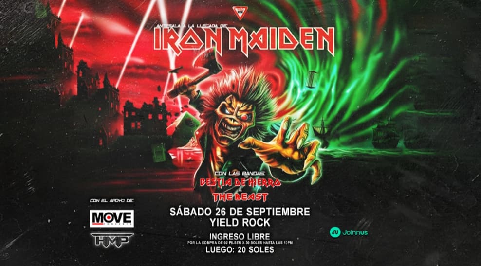 Previas a la Llegada de la Doncella de Hierro — Concierto
