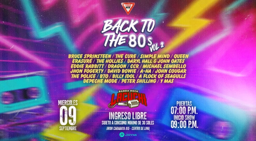 De Regreso a los 80's - Parte 2 — Concierto