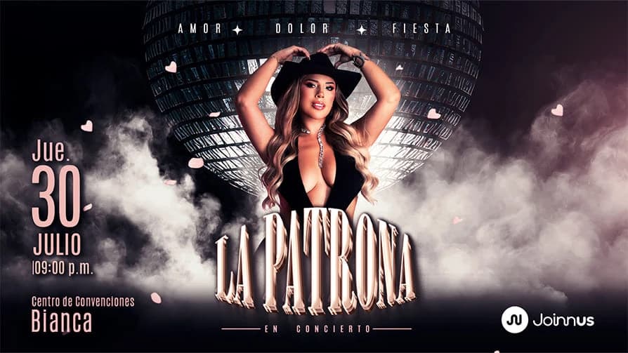 Yahaira Plasencia – La Patrona en Concierto: Amor, dolor y fiesta — Concierto — CC BIANCA YAHAIRA