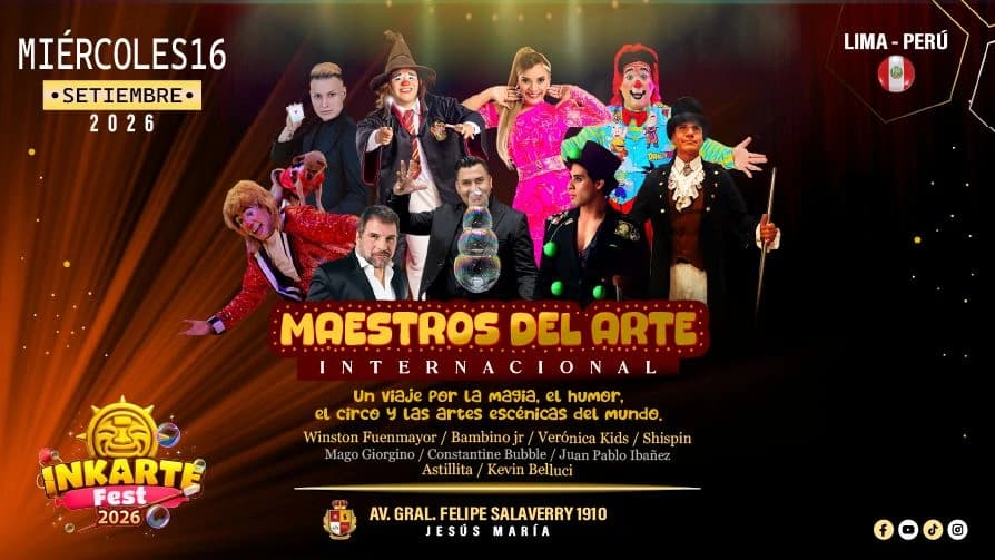 Maestros del Arte Internacional — Infantil — Teatro Antonio Banderas del Centro Español
