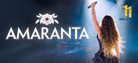 Amaranta 11 Años – Concierto de Aniversario — Concierto — Anfiteatro del Parque de la Exposición