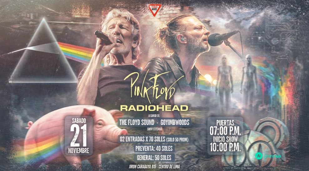 Grandes éxitos de Pink Floyd & Radiohead — Concierto — Embassy