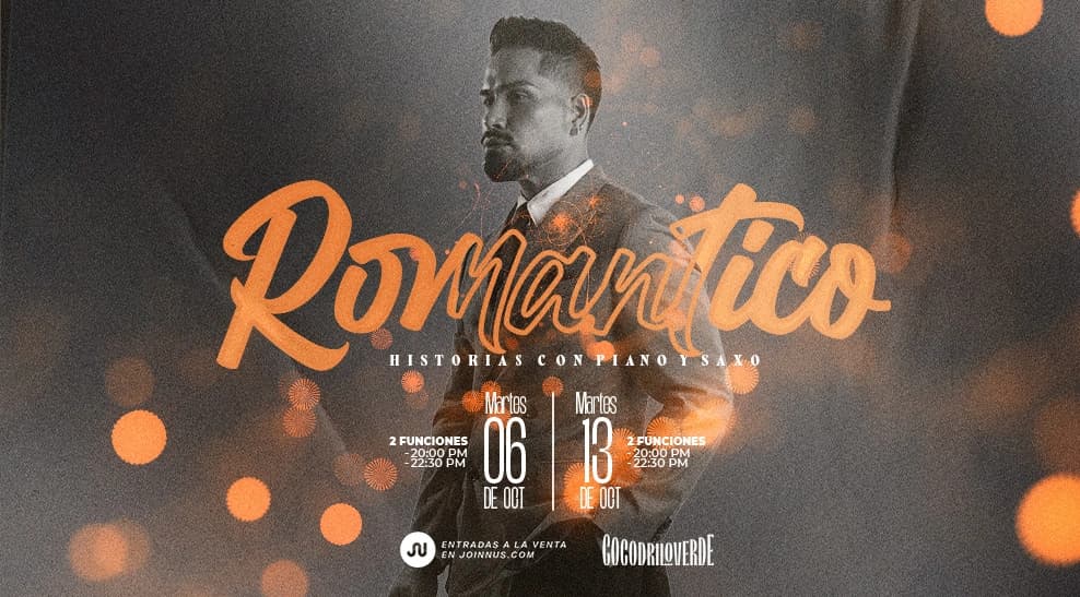 Romántico, con Randy Feijoo — Concierto — Cocodrilo Verde