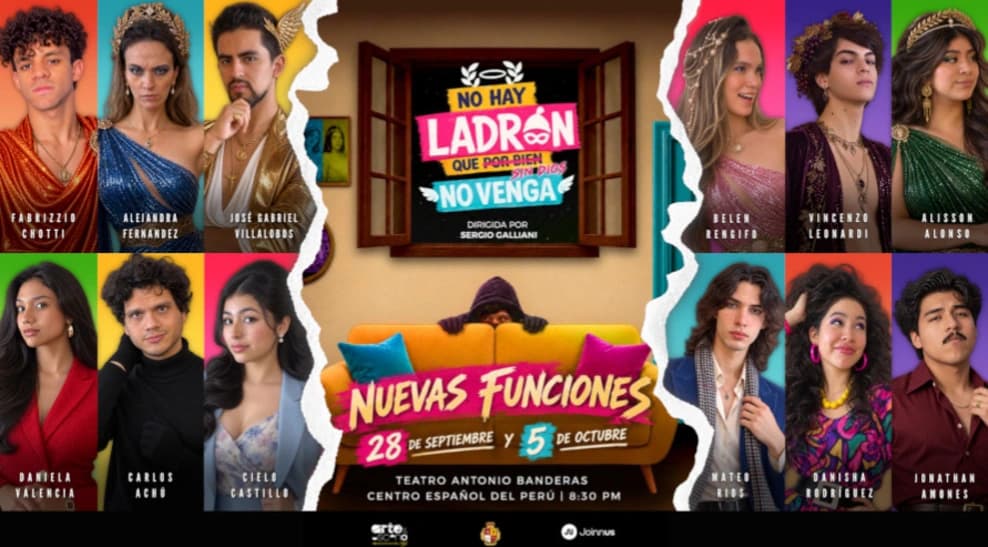 No hay ladrón que sin Dios no venga — Teatro — Teatro del Centro Español del Perú