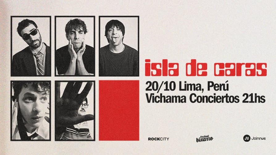 Isla de Caras en Lima 2026 — Concierto