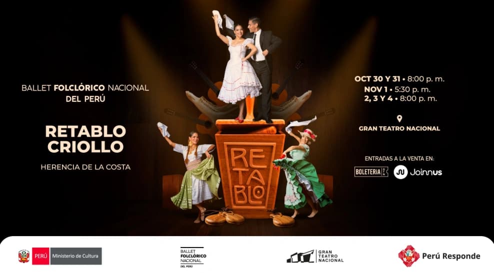 Retablo Criollo: Herencia de la Costa — Danza — Gran Teatro Nacional