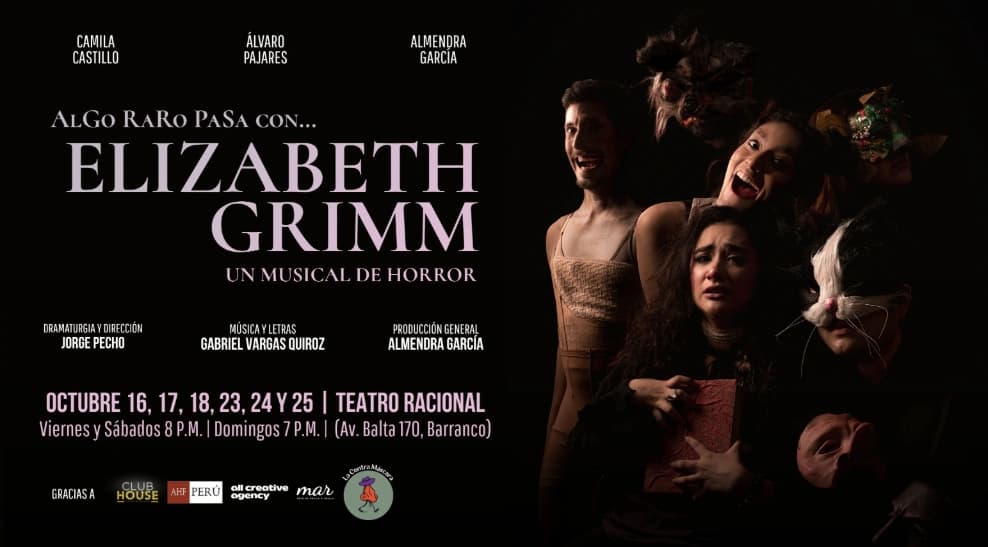 Algo raro pasa con Elizabeth Grimm, un musical de horror