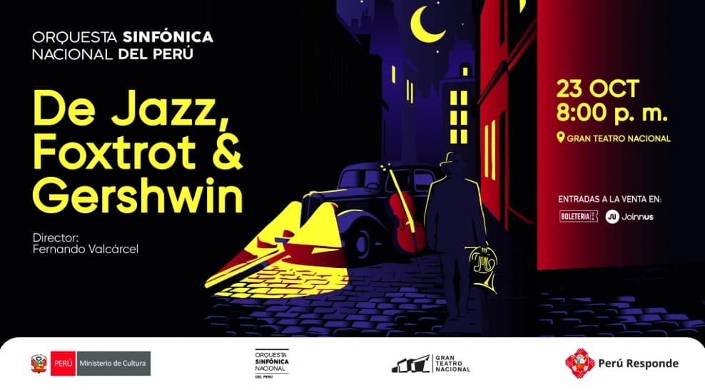 De jazz, foxtrot y Gershwin — Concierto — Gran Teatro Nacional