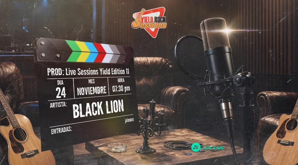 Yield Live Sessions N.° 11 presenta: Black Lion — Concierto — Embassy