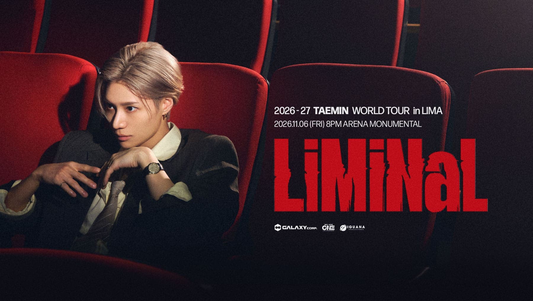 2026-27 TAEMIN WORLD TOUR LiMinAL en Lima — Concierto — Arena Monumental