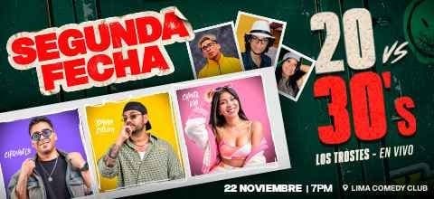 Los Trostes en vivo (segunda fecha) — Teatro — Lima Comedy Club
