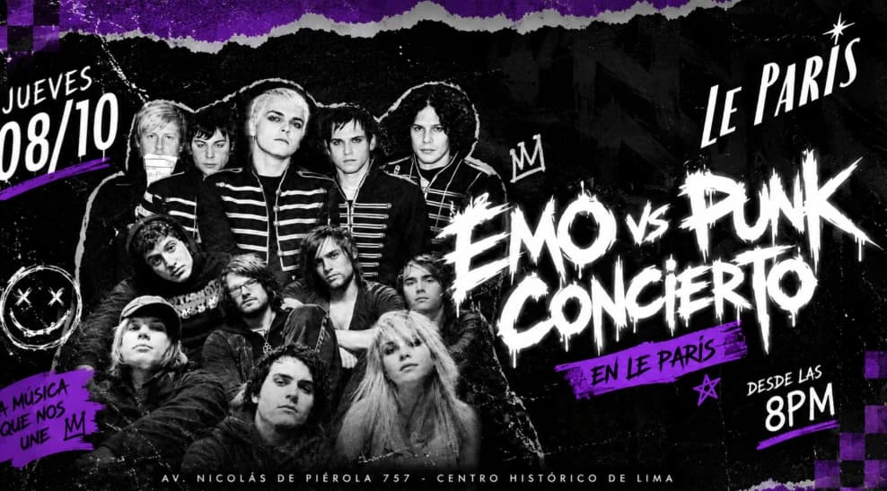 Emo vs. Punk en Le Paris — Otro