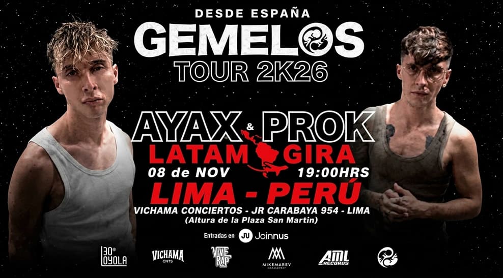Ayax & Prok en Lima 2026