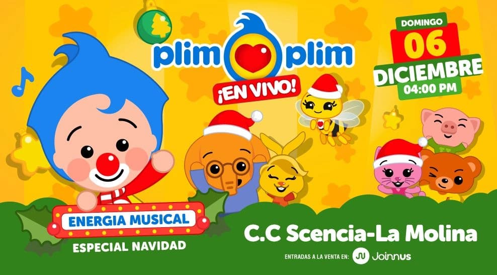 Plim Plim en vivo – Show oficial — Infantil — Scencia La Molina