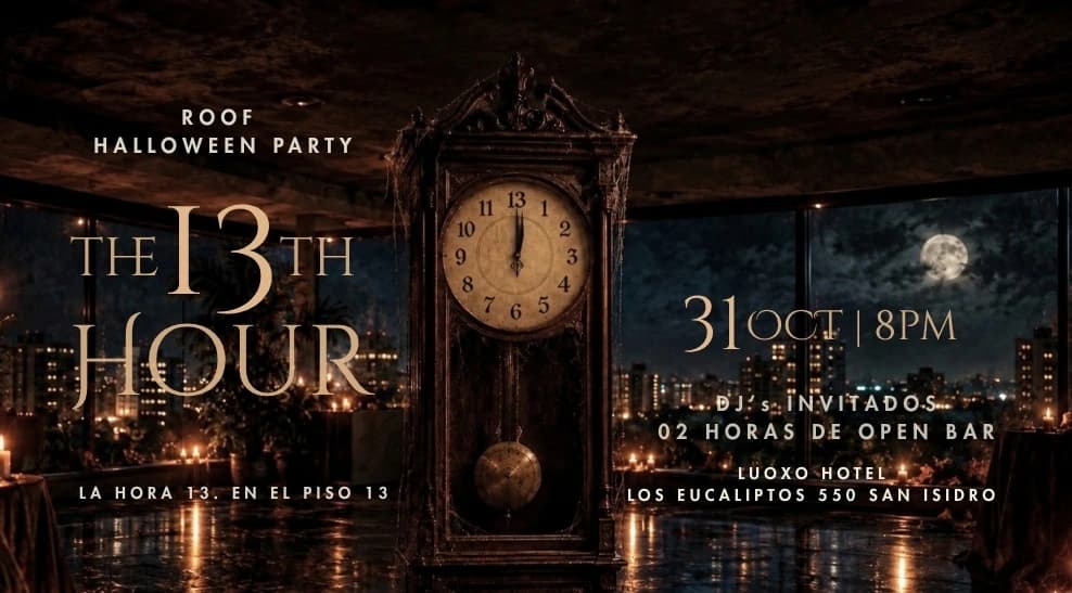 La Hora 13: Halloween Roof Party — Otro