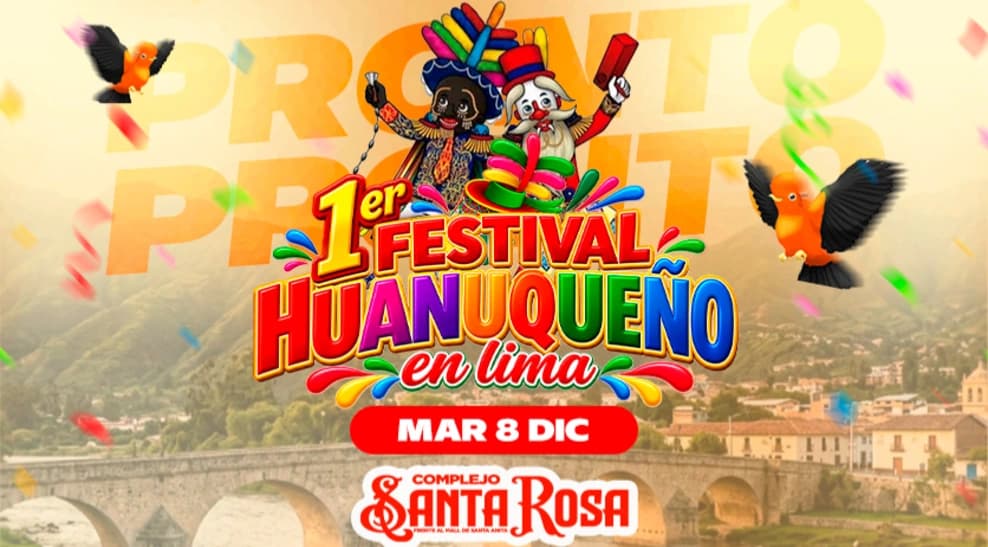 1er Festival Huanuqueño en Lima — Festival