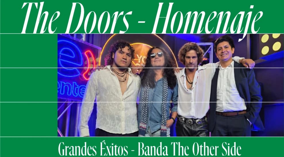 Homenaje a The Doors en Cocodrilo Verde — Concierto — Cocodrilo Verde