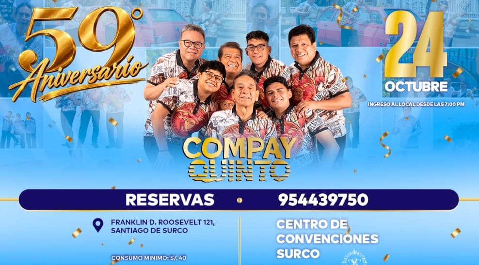 Compay Quinto – 59 Aniversario — Concierto