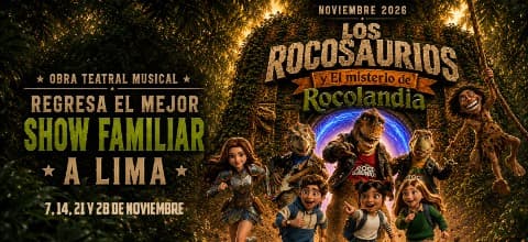 Los Rocosaurios y el Misterio de Rocolandia — Teatro — Teatro Barranco