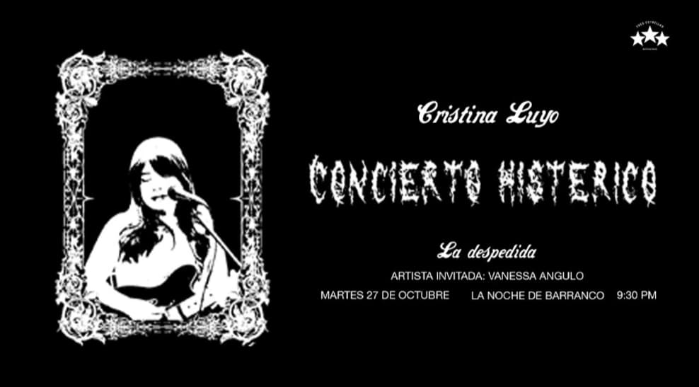 Cris en La Noche — Concierto