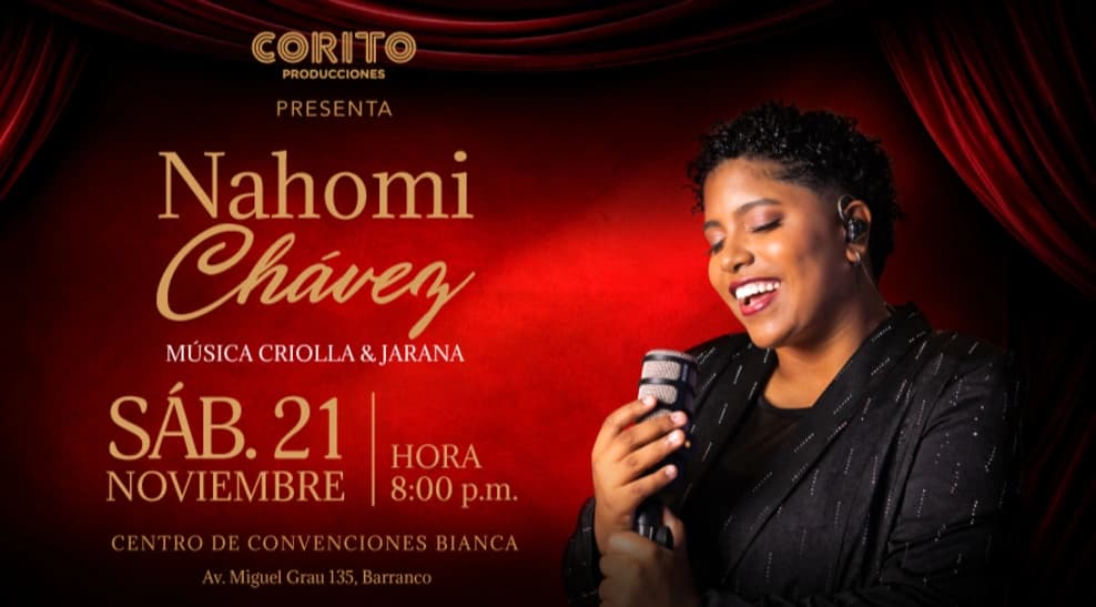 Nahomi Chávez — Concierto — Centro de Convenciones Bianca