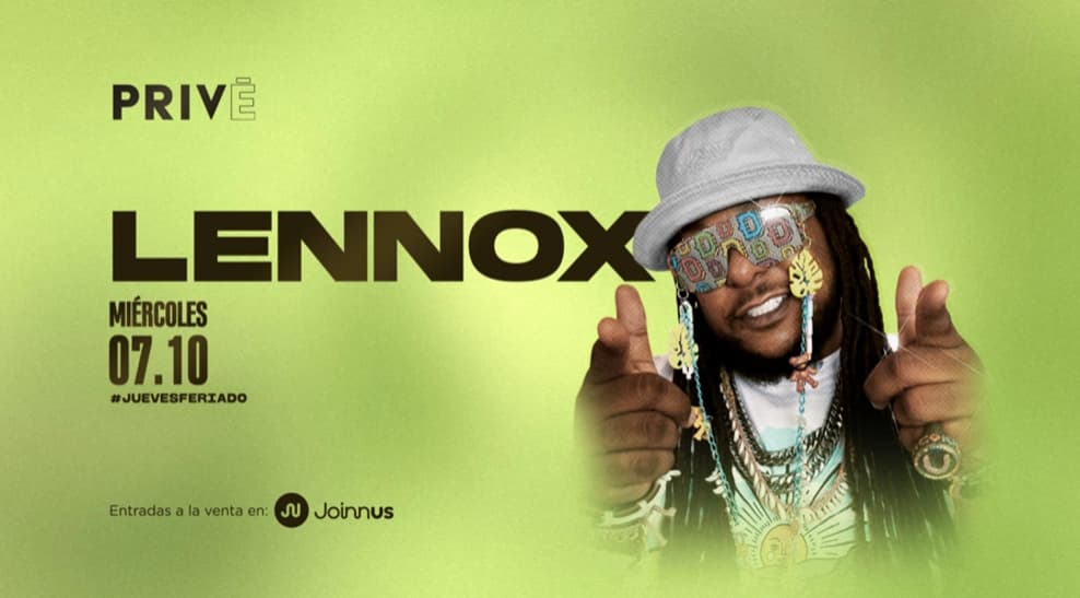 Lennox en Privé — Concierto — Box Prive